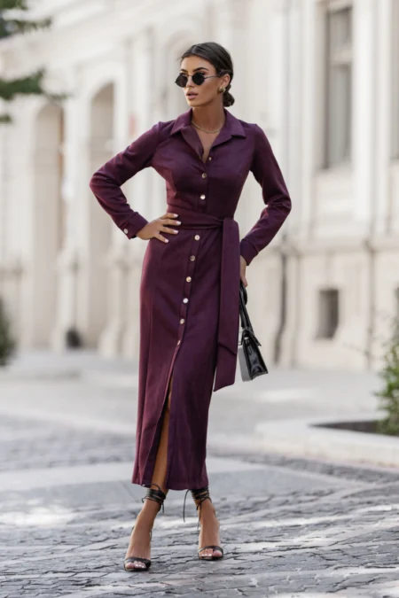 Rochie ILYA - Bordo