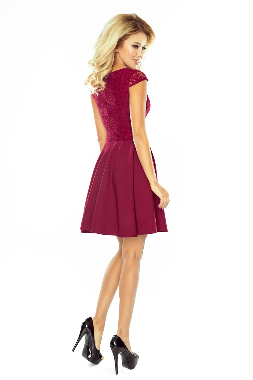 Rochie Dama Dantela, Lejera, Numoco Eleganta Marimi Mari - Image 2