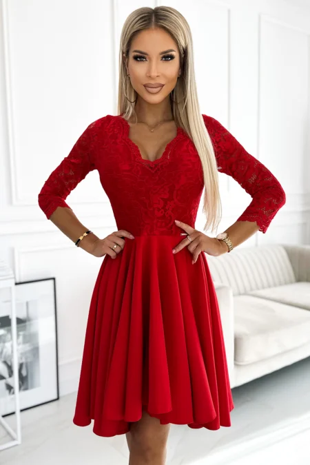 Rochie Dama Dantela, Lejera, Numoco Casual Marimi Mari