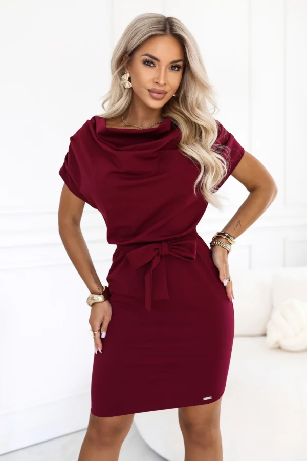 Rochie Dama Mini, Buline, Numoco, Bordo de Seara