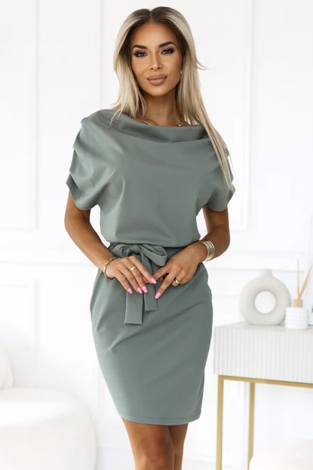 Rochie Dama Lejera, Decolteu in V, Numoco Casual