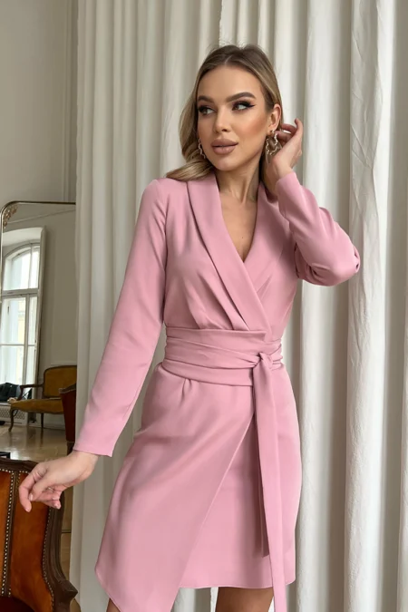 Rochie Dama, Bicotone, Roz