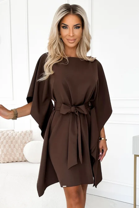 Rochie Dama Lejera, Guler inalt, Numoco Casual Marimi Mari