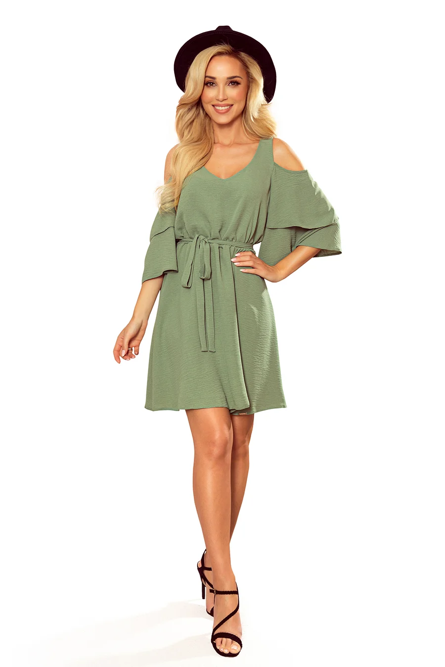 Rochie Dama Dantela, Lejera, Numoco Eleganta Marimi Mari - imagine 6