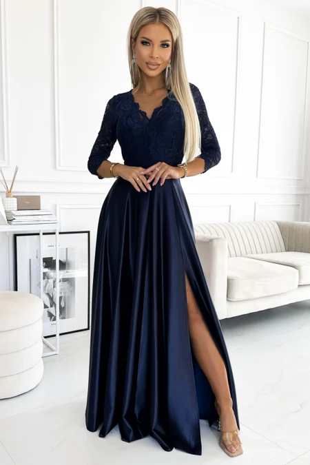 Rochie Dama Maxi, Dantela, Numoco Casual