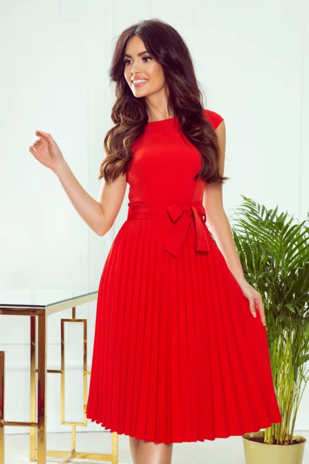 Rochie Dama Mini, Maneca scurta, Numoco, Lila Marimi Mari