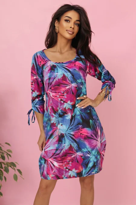 Rochie Dama Floral, Oversize, Numoco de Seara Marimi Mari