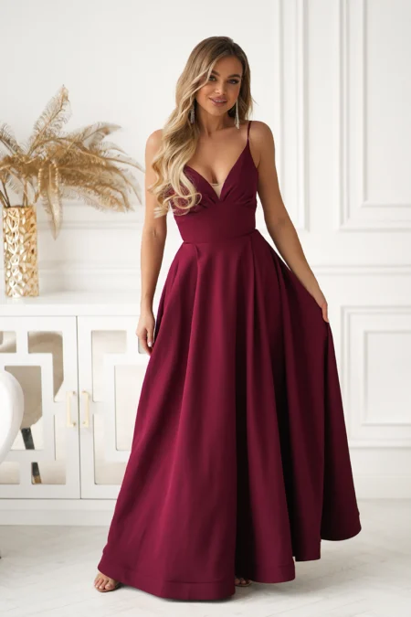 Rochie Dama, Bicotone, Bordo