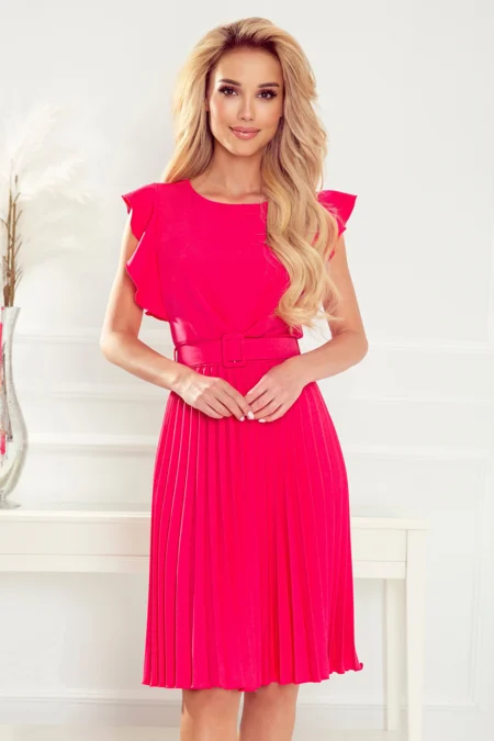 Rochie Dama Midi, Guler inalt, Numoco Eleganta