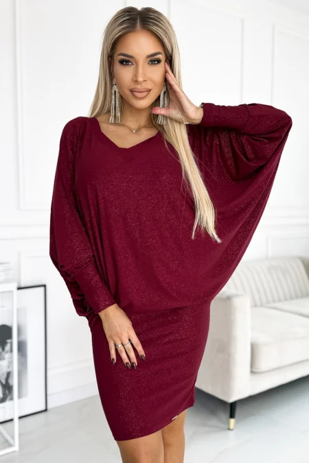 Rochie Dama Lejera, Guler inalt, Numoco Casual Marimi Mari