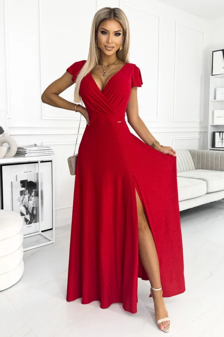 Rochie Dama Maxi, Lejera, Numoco Eleganta Marimi Mari