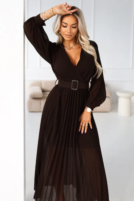 Rochie Dama Midi, Animal print, Numoco Eleganta