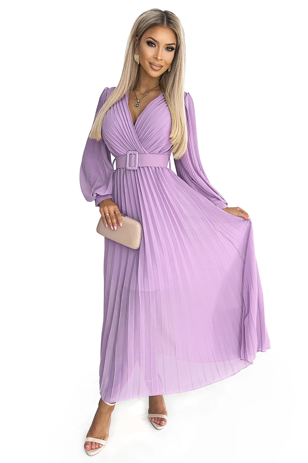 Rochie Dama Lejera, Guler inalt, Numoco Casual - imagine 7