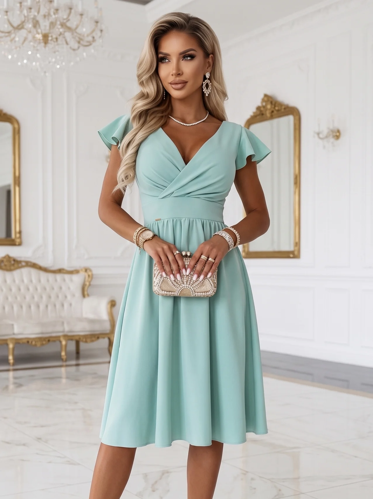 Rochie Dama Mini, Buline, Numoco de Petrecere - imagine 7