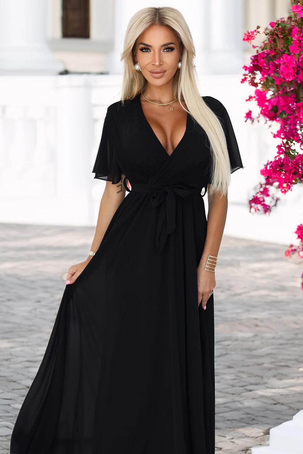 Rochie Dama Maxi, Lejera, Numoco Eleganta - imagine 7
