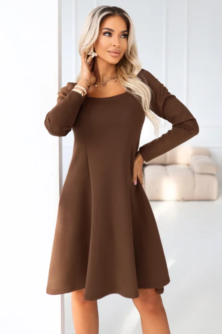 Rochie Dama Animal print, Lejera, Numoco Eleganta