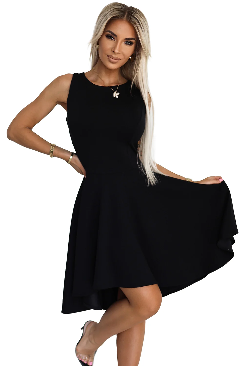 Rochie Dama Maxi, Floral, Numoco Eleganta - imagine 7