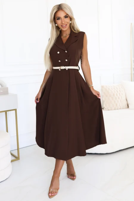 Rochie Dama Midi, Dantela, Numoco Eleganta