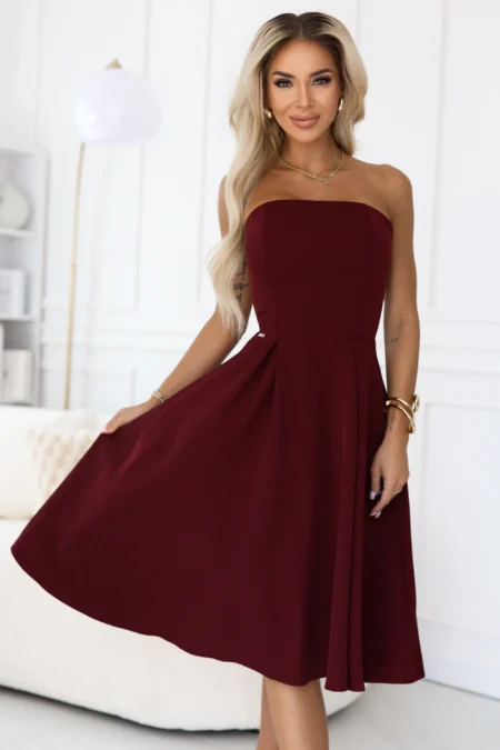 Rochie Dama Midi, Geometric, Numoco de Seara