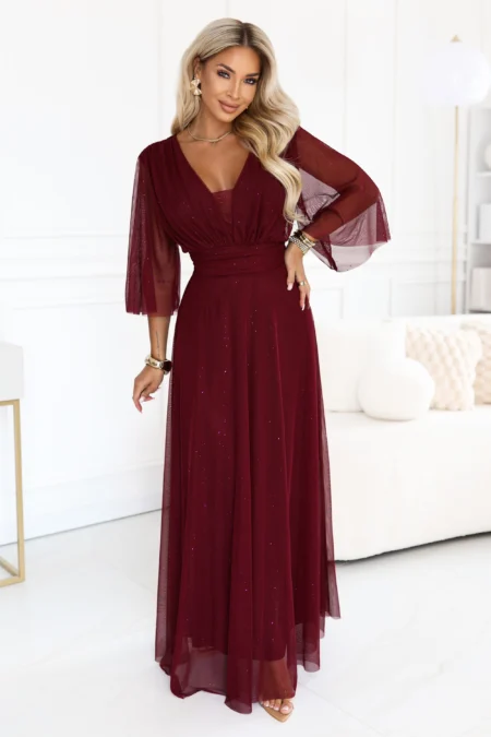 Rochie Dama Maxi, Lejera, Numoco, Bordo de Seara