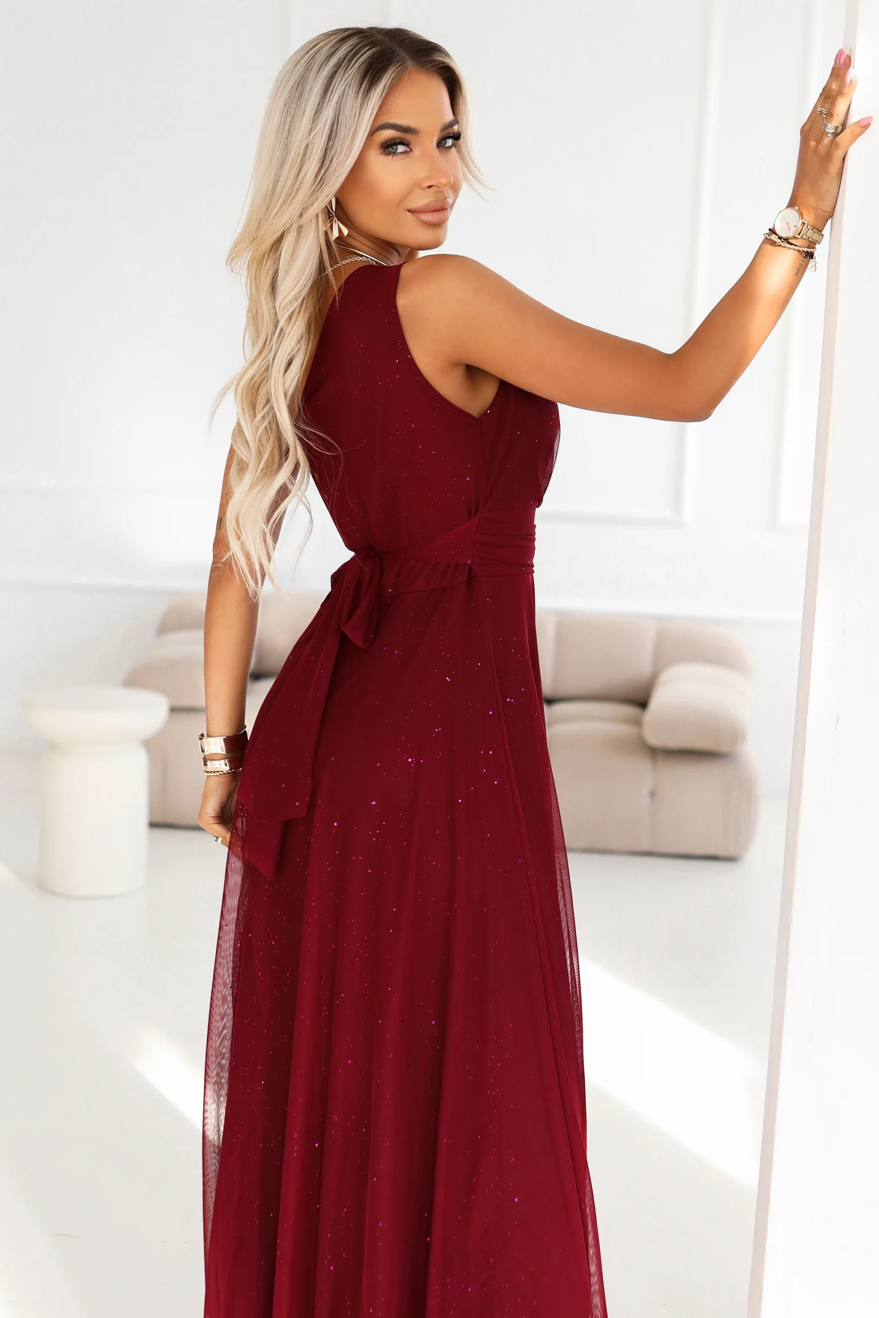 Rochie Dama Maxi, Lejera, Numoco de Seara - imagine 5