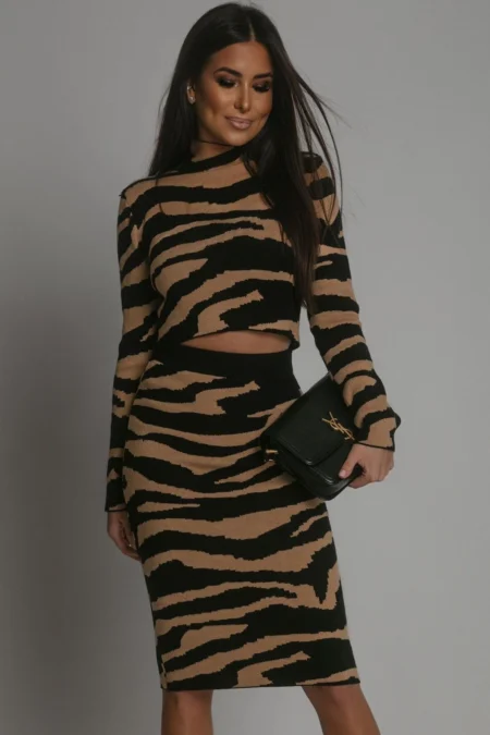 Compleu FLOW Zebra Beż