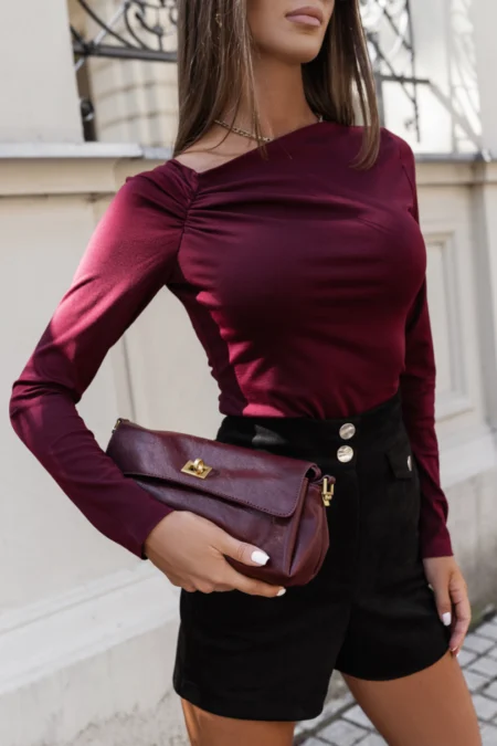 Bluza THEA - Bordo