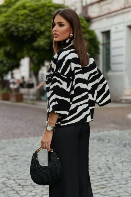 Pulover SOLENE Zebra