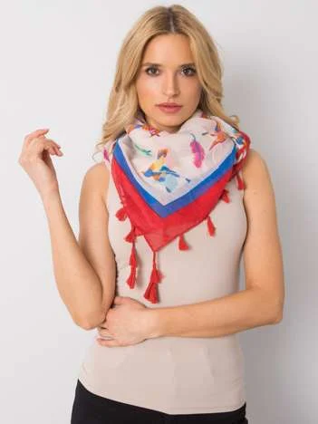 Bandana Dama Imprimat, Viscoza, Fashion Hunters, Bej