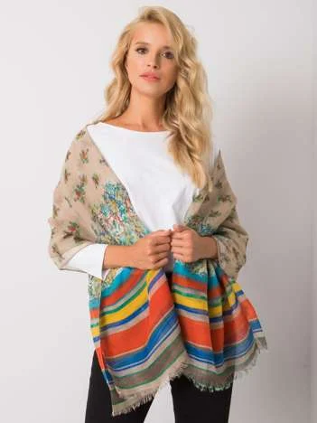 Bandana Dama Imprimat, Viscoza, T&B, Bej