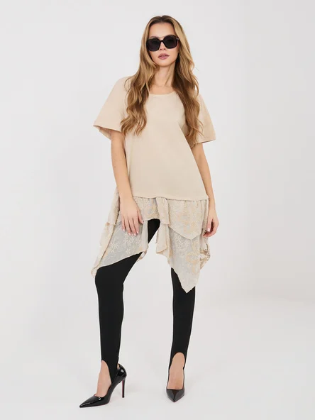 Bluza Dama Mini, Boho, ITALY MODA, Bej