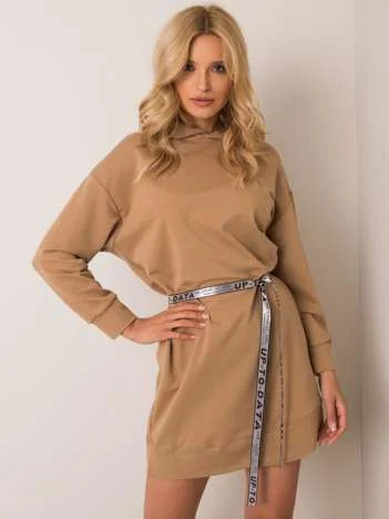 Rochie Dama Mini, Decolteu rotund, LAKERTA, Maro Casual