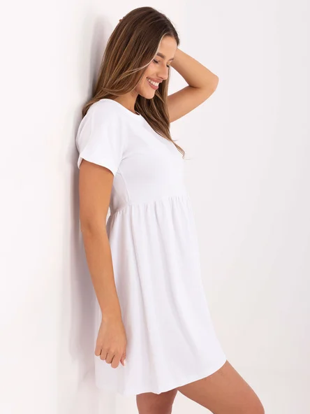 Rochie Dama Mini, Lejera, RUE PARIS, Alb de Vara