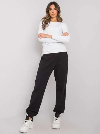 Compleu Dama Maneca lunga, Sport, RUE PARIS, Negru Casual