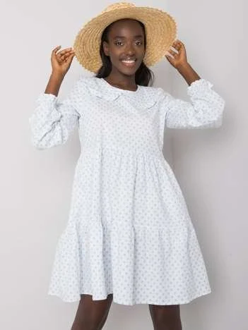 Rochie Dama Maxi, Buline, RUE PARIS, Albastru Eleganta Office