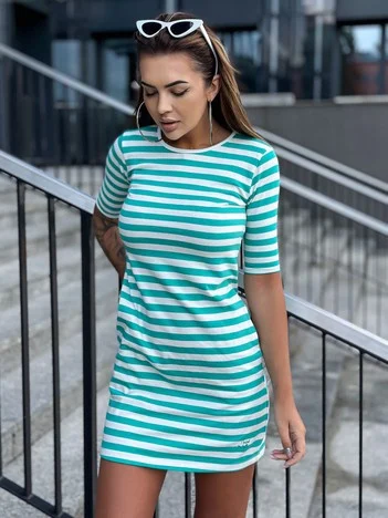 Rochie Dama Mini, Dungi, Mayflies, Verde Marimi Mari