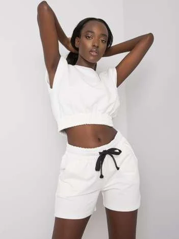 Compleu Dama Mini, Dreapta, RUE PARIS, Alb Casual