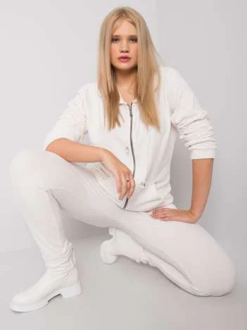 Compleu Dama Maneca lunga, Maneca lunga, RELEVANCE, Alb Marimi Mari