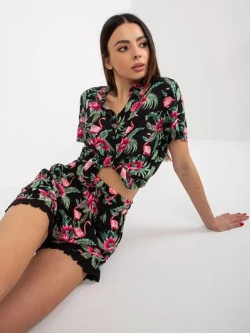 Bluza Dama Mini, Floral, Sublevel, Multicolor Casual