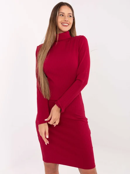Rochie Dama Maxi, Dungi, RUE PARIS, Bordo Eleganta Office