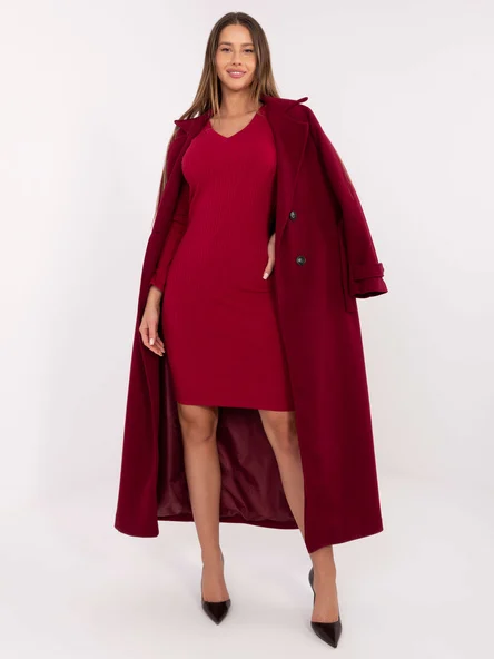 Rochie Dama Maxi, Dungi, RUE PARIS, Bordo Eleganta Office