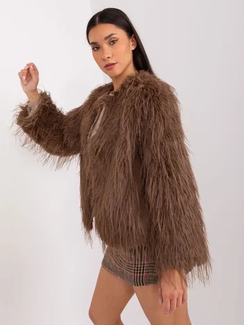 Jacheta Dama Maneca lunga, Elegant, Wool Fashion Italia, Maro de Petrecere