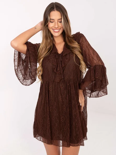 Rochie Dama Mini, Dantela, ITALY MODA, Maro de Sarbatori