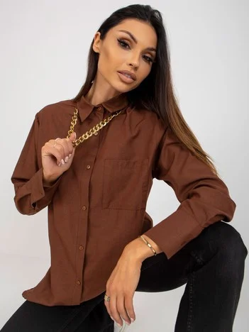Camasa Dama Maneca lunga, Guler inalt, MISS FRA, Maro de Petrecere