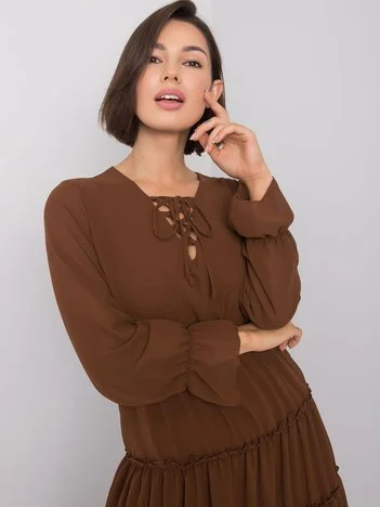 Rochie Dama Mini, Decolteu in V, ITALY MODA, Maro Eleganta Office