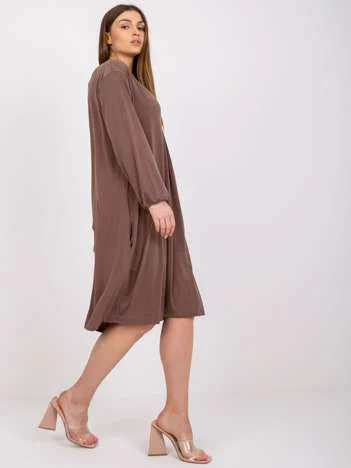 Rochie Dama Midi, Decolteu in V, ex moda, Maro Eleganta Office