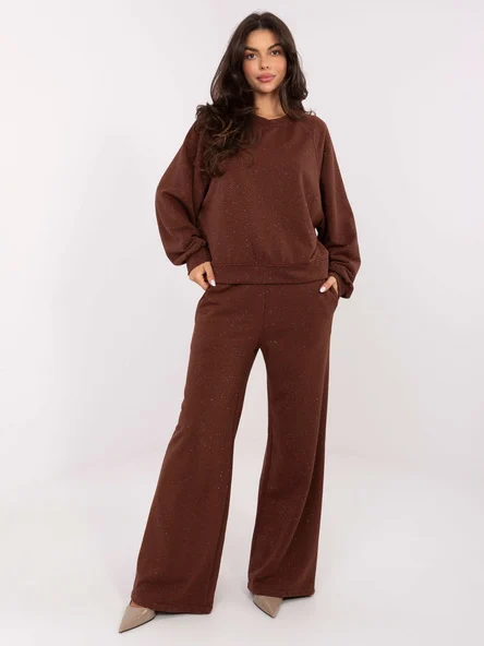 Pantaloni Dama Elegant, Guler inalt, MOOIJ, Maro Eleganta