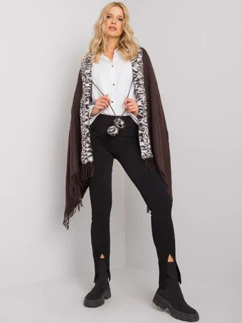 Esarfa Dama Animal print, Acril, Fashion Hunters, Maro