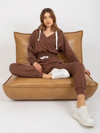 Compleu Dama Maneca lunga, Mansete elastice, ex moda, Maro Casual