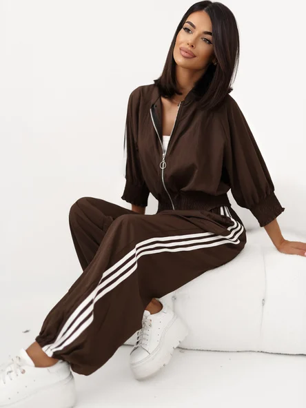 Compleu Dama Maneca 3/4, Sport, ITALY MODA, Maro Casual